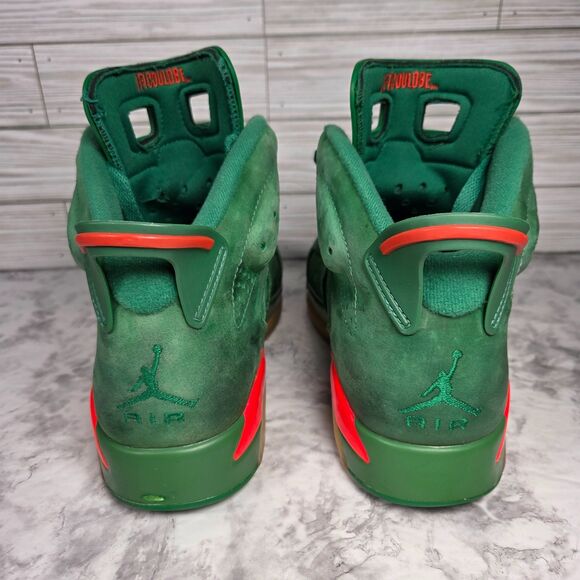 Nike Air Jordan 6 Retro NRG Green Gatorade Men's 10.5 AJ5986-335 Project Restore - Picture 5 of 10